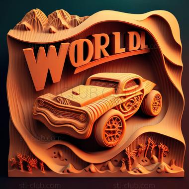 3D модель Игра Hot Wheels World Race (STL)